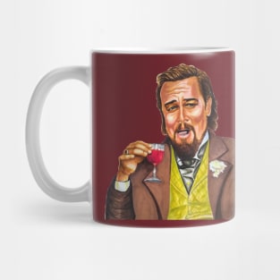 Illustration of the famous Leo meme. Mug